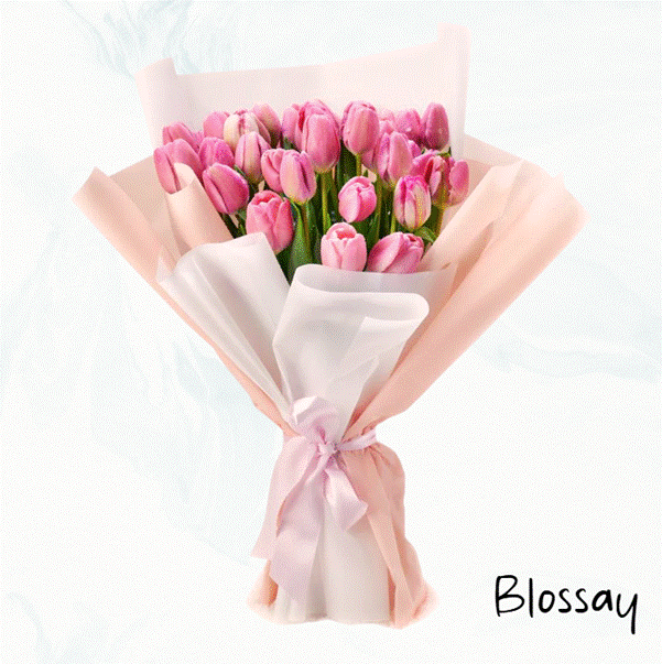 bo-hoa-tulip-hong-gia-re-dat-hoa-online-ngay